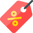 Discount percentage icon